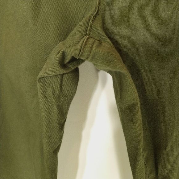 Nine West Jeans Woman's Cargo Army Green Pants 10 - Picture 8 of 8
